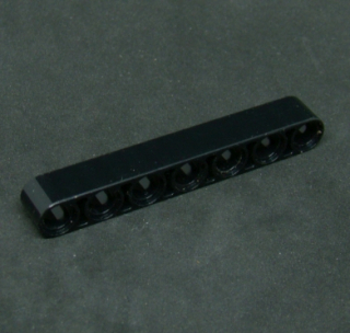 Lego technic rameno 1x7 černé